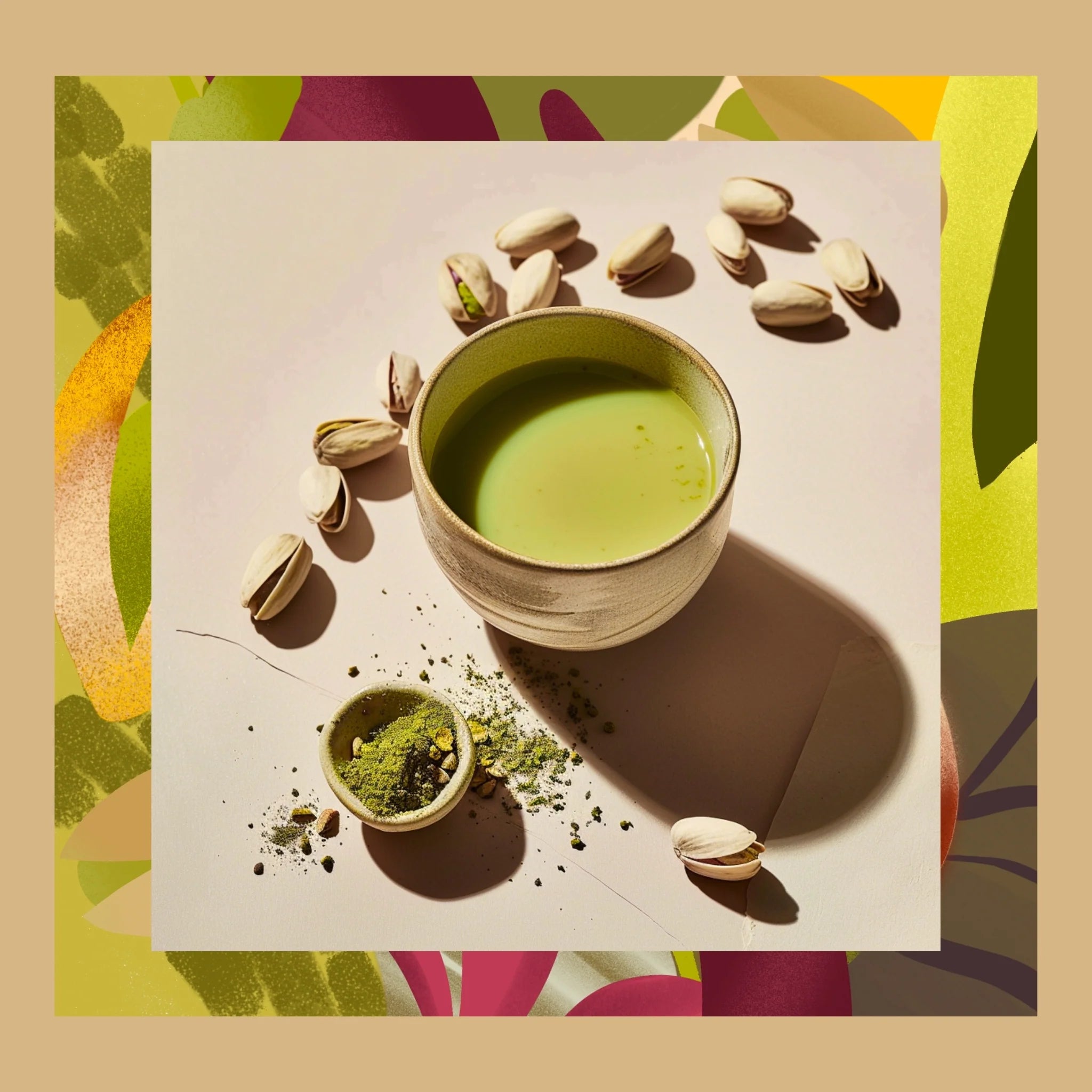 Pistazien Matcha Pulver 25-gr-Dose