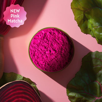 Rote Bete Matcha Pulver 25-gr-Dose