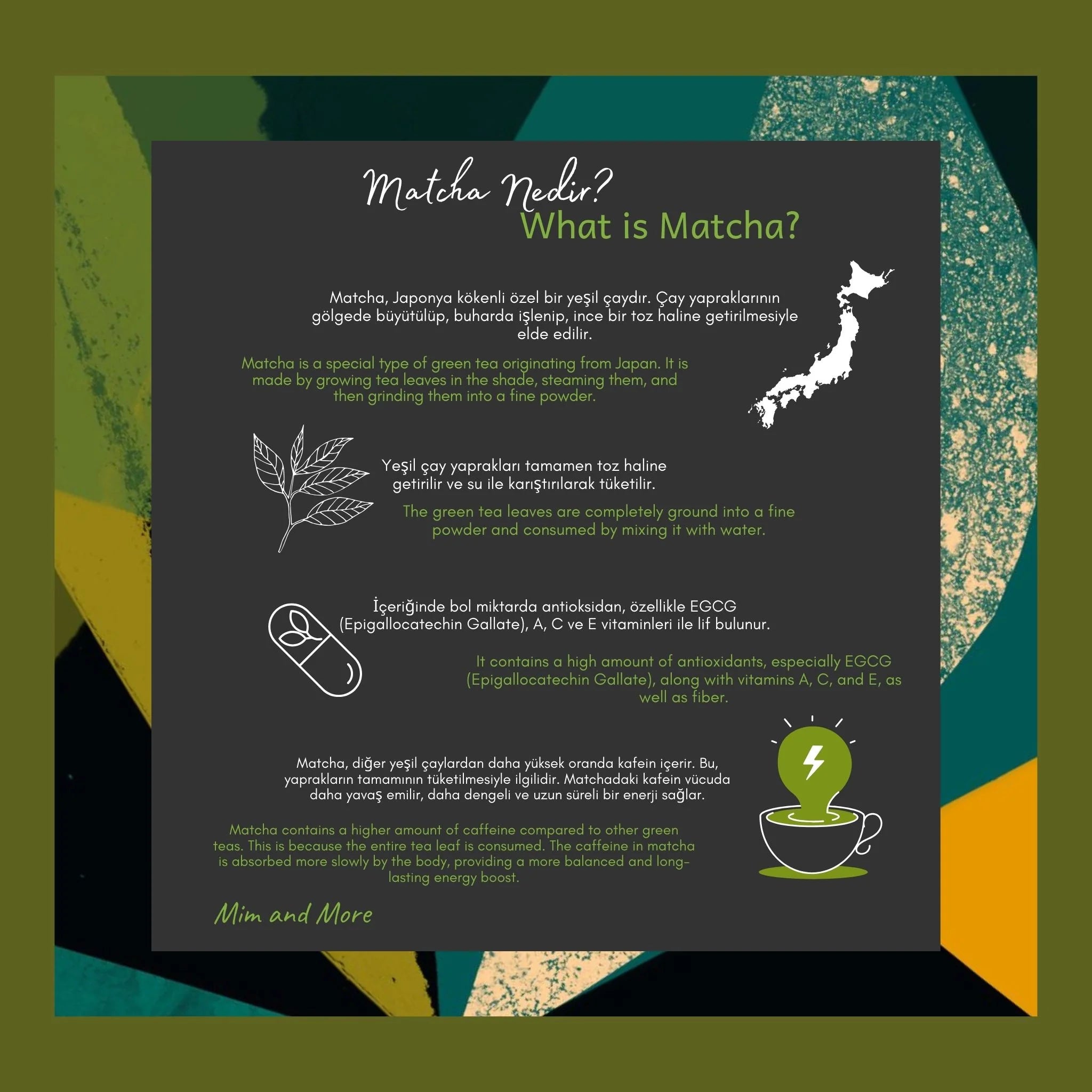 Reines Matcha-Pulver 25-gr-Dose