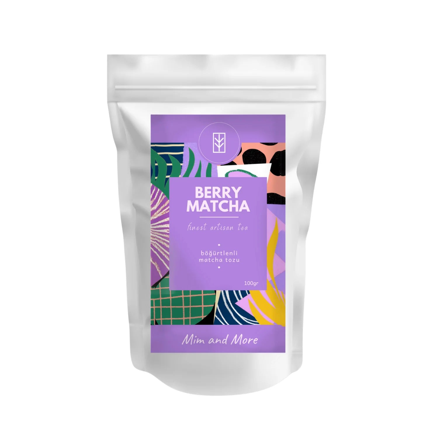 Beeren Matcha Pulver 100-gr-Beutel